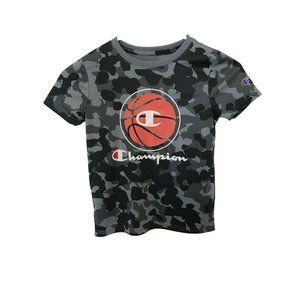 Champion Camo Basketball Athletic Tee Shirt Boy's Size 5/6